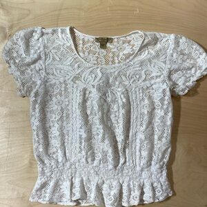 Nine West Vintage America Collection Lacey Blouse Large (IX)